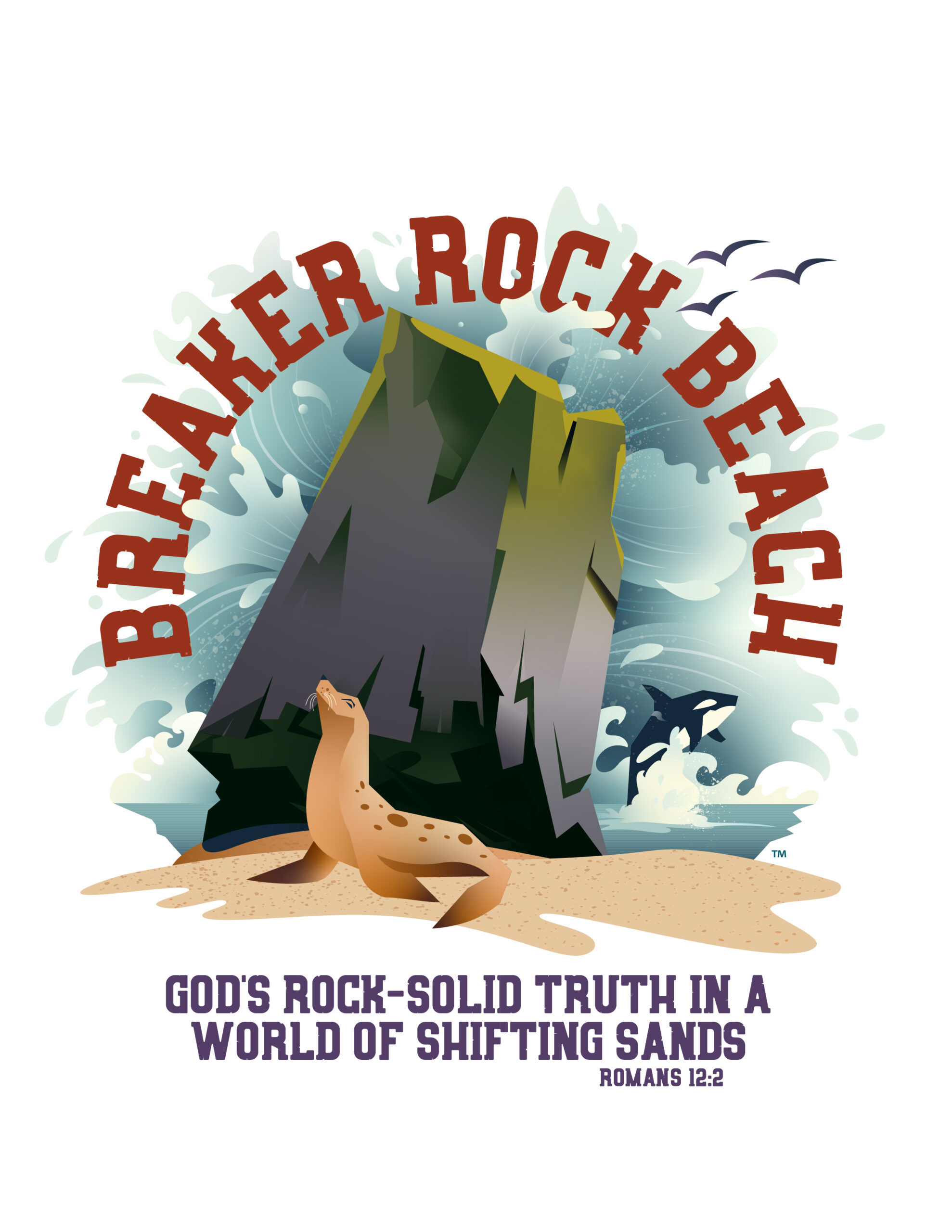 Breaker Rock Beach Vbs 2024 Clip Art Fae Letisha